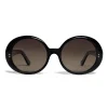 C\u00e9line Eyewear Sunglasses & Eyewear-Céline - Round Sunglasses in Acetate - Black - Sunglasses - Céline Eyewear - Avvenice