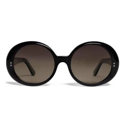 C\u00e9line Eyewear Sunglasses & Eyewear-Céline - Round Sunglasses in Acetate - Black - Sunglasses - Céline Eyewear - Avvenice