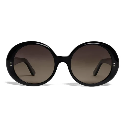 C\u00e9line Eyewear Sunglasses & Eyewear-Céline - Round Sunglasses in Acetate - Black - Sunglasses - Céline Eyewear - Avvenice