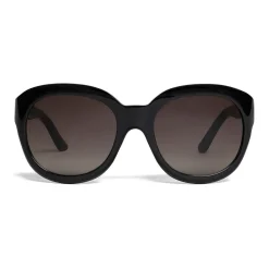 C\u00e9line Eyewear Sunglasses & Eyewear-Céline - Round Sunglasses in Acetate - Black - Sunglasses - Céline Eyewear - Avvenice