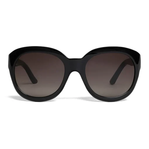 C\u00e9line Eyewear Sunglasses & Eyewear-Céline - Round Sunglasses in Acetate - Black - Sunglasses - Céline Eyewear - Avvenice