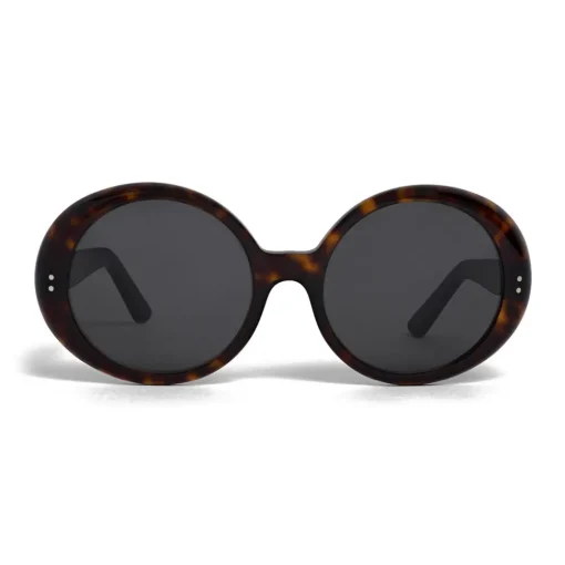 C\u00e9line Eyewear Sunglasses & Eyewear-Céline - Round Sunglasses in Acetate - Blonde Havana - Sunglasses - Céline Eyewear - Avvenice