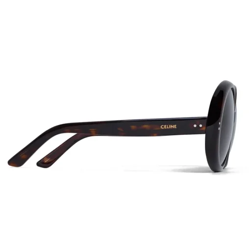 C\u00e9line Eyewear Sunglasses & Eyewear-Céline - Round Sunglasses in Acetate - Blonde Havana - Sunglasses - Céline Eyewear - Avvenice