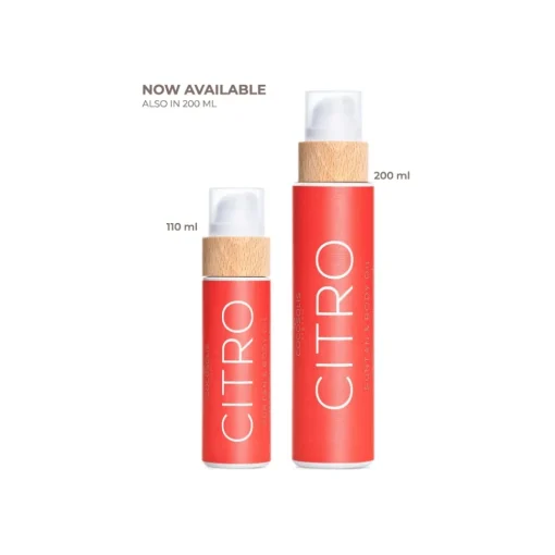 Cocosolis Natural Cosmetics-- Skin - Citro - Suntan & Body Oil - Professional Cosmetics - Avvenice