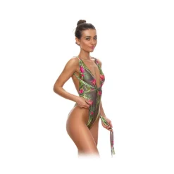 Cocosolis Swimwear-- Tropic - Swimwear - Limited Edition - Swarovski - Exclusive Swimsuit - Luxury - Avvenice