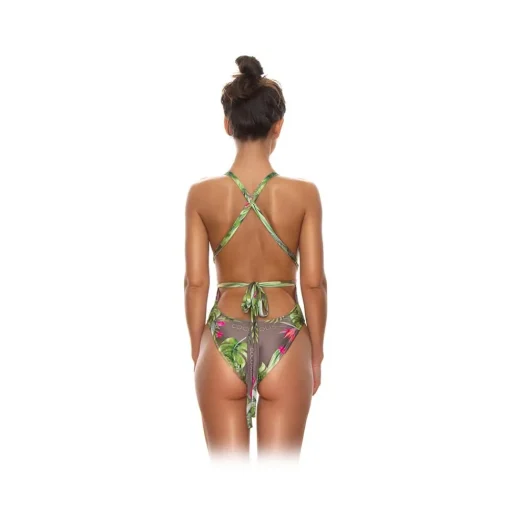 Cocosolis Swimwear-- Tropic - Swimwear - Limited Edition - Swarovski - Exclusive Swimsuit - Luxury - Avvenice
