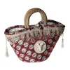 Coffarte Bags-- Baby Donna Medusa Small Coffa - Sicilian Artisan Handbag - Sicilian Coffa - Luxury High Quality Handicraft Bag - Avvenice