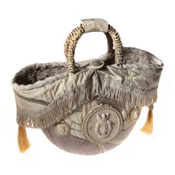 Coffarte Bags-- Baby Mora Small Little Coffa - Sicilian Artisan Handbag - Sicilian Coffa - Luxury High Quality Handicraft Bag - Avvenice