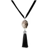 Coffarte Necklaces-- Barocco Val di Noto Necklace - Modica - Sicilian Artisan Necklace in Ceramic - Luxury High Quality Handcraft - Avvenice