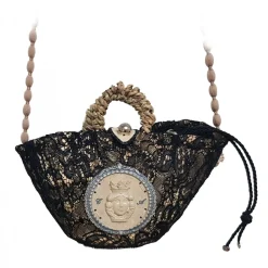 Coffarte Bags-- Pochette Mora Sicily Coffa - Jewelry - Sicilian Artisan Handbag - Sicilian Coffa - Luxury High Quality Handicraft Bag - Avvenice