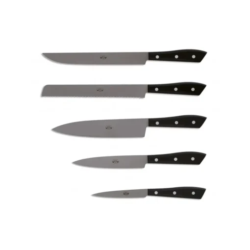 Coltellerie Berti - 1895 Kitchen & Dining-- Compendium Kitchen Knife Block - N. 7062 - Exclusive Artisan Knives - Handmade in Italy - Avvenice