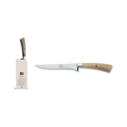 Coltellerie Berti - 1895 Kitchen & Dining-- Large Boning Knife Set - N. 9208 - Exclusive Artisan Knives - Handmade in Italy - Avvenice
