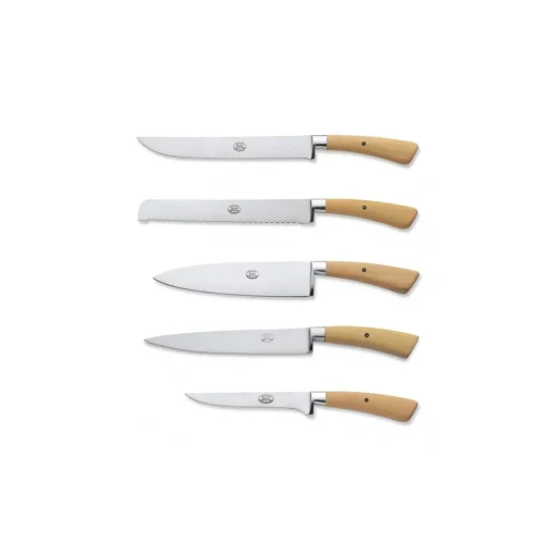 Coltellerie Berti - 1895 Kitchen & Dining-- Made to Measure I Forgings 5 Pcs. Ctp - N. 4225 - Exclusive Artisan Knives - Handmade in Italy - Avvenice