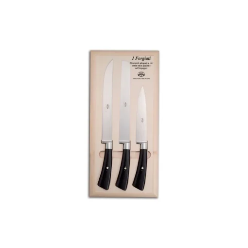 Coltellerie Berti - 1895 Kitchen & Dining-- Made to Measure I Forgings 3 Pcs. Ctp - N. 4930 - Exclusive Artisan Knives - Handmade in Italy - Avvenice