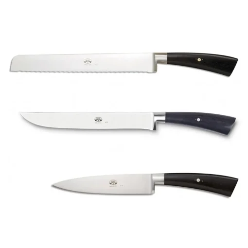 Coltellerie Berti - 1895 Kitchen & Dining-- Made to Measure I Forgings 3 Pcs. Ctp - N. 4930 - Exclusive Artisan Knives - Handmade in Italy - Avvenice