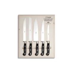 Coltellerie Berti - 1895 Kitchen & Dining-- Made to Measure I Forgings 5 Pcs. Ctp - N. 4525 - Exclusive Artisan Knives - Handmade in Italy - Avvenice
