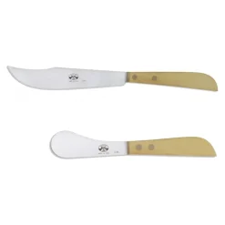 Coltellerie Berti - 1895 Kitchen & Dining-- Pair of Speck Tav/Spalmaburro Knife - N. 585 - Exclusive Artisan Knives - Handmade in Italy - Avvenice