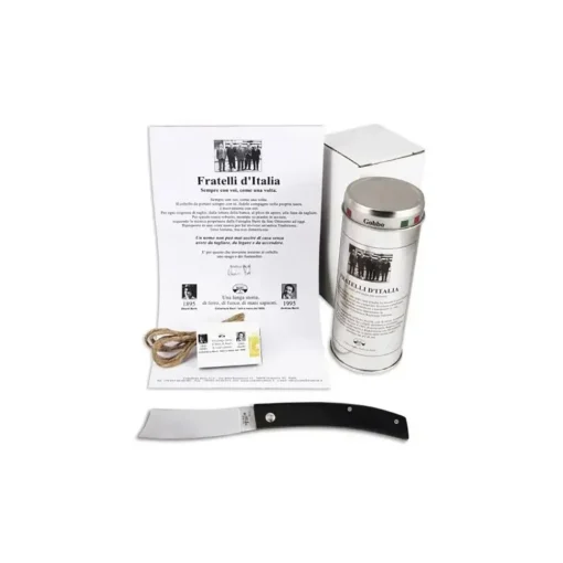 Coltellerie Berti - 1895 Kitchen & Dining-- Rasolino Fratelli d'Italia - N. 83 - Exclusive Artisan Knives - Handmade in Italy - Avvenice