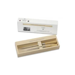 Coltellerie Berti - 1895 Kitchen & Dining-- Roast Knives Kit - N. 551 - Exclusive Artisan Knives - Handmade in Italy - Avvenice