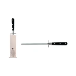 Coltellerie Berti - 1895 Kitchen & Dining-- Sharpener Together - N. 9881 - Exclusive Artisan Knives - Handmade in Italy - Avvenice