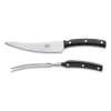 Coltellerie Berti - 1895 Kitchen & Dining-- Symposium - Roast Kit - N. 560 - Exclusive Artisan Knives - Handmade in Italy - Avvenice