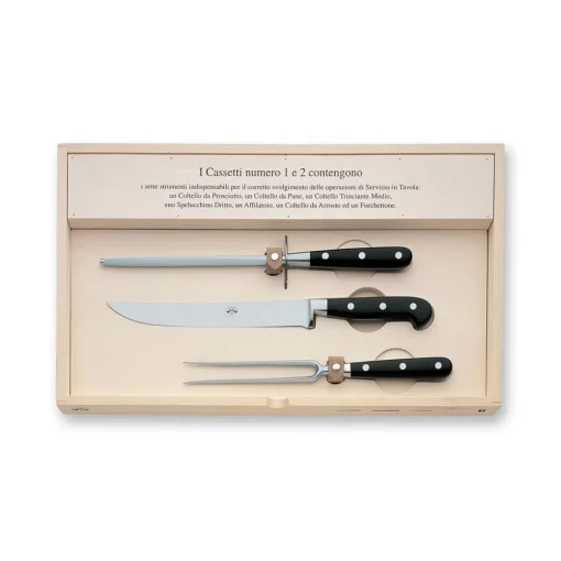Coltellerie Berti - 1895 Kitchen & Dining-- The Complete Carving Machine - N. 923 - Exclusive Artisan Knives - Handmade in Italy - Avvenice