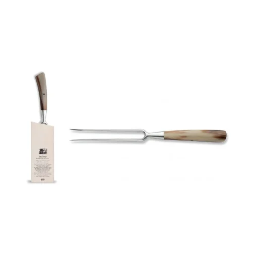Coltellerie Berti - 1895 Kitchen & Dining-- Together Roast Fork - N. 9220 - Exclusive Artisan Knives - Handmade in Italy - Avvenice