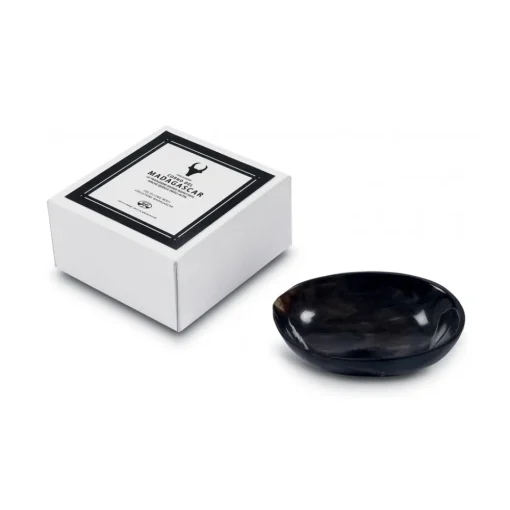Corno del Madagascar Kitchen & Dining-by Coltellerie Berti 1895 - Elliptical Bowl - N. 6025 - Zebu Horn - Handmade Exclusive Artisan Accessories - Avvenice