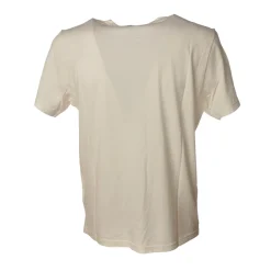C.P. Company T-shirt-- Cotton T-Shirt - Cream - Luxury Exclusive Collection - Avvenice
