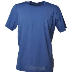 C.P. Company T-shirt-- Cotton T-Shirt With Pocket - Light Blue - T-Shirt - Luxury Exclusive Collection - Avvenice