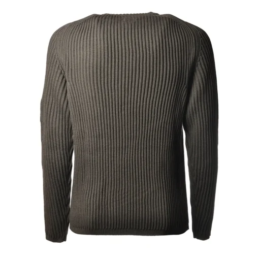 C.P. Company Knitwears-- Crewneck Pullover with Raglan Sleeve - Gray - Sweater - Luxury Exclusive Collection - Avvenice