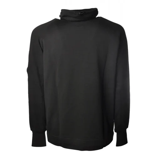 C.P. Company Sweatshirts-- High Neck Sweatshirt - Black - Sweater - Luxury Exclusive Collection - Avvenice