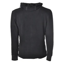 C.P. Company Sweatshirts-- Hooded Sweatshirt and Glasses - Blue - Luxury Exclusive Collection - Avvenice