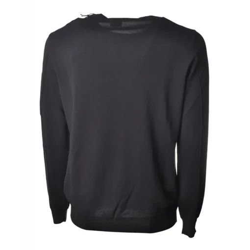 C.P. Company Knitwears-- Long Sleeve Crewneck Cotton Sweater - Blue - Pullover - Luxury Exclusive Collection - Avvenice