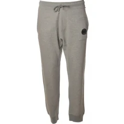 C.P. Company Trousers-- Sweatshirt Trousers With Pocket - Mélange Gray - Trousers - Luxury Exclusive Collection - Avvenice
