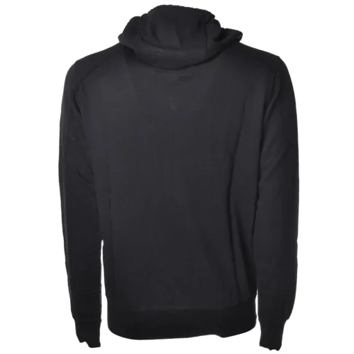 C.P. Company Sweatshirts-- Sweatshirt With Central Front Zip - Blue - Sweatshirt - Luxury Exclusive Collection - Avvenice