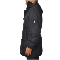 C.P. Company Jackets-- Technical Jacket with Hood - Black - Jacket - Luxury Exclusive Collection - Avvenice