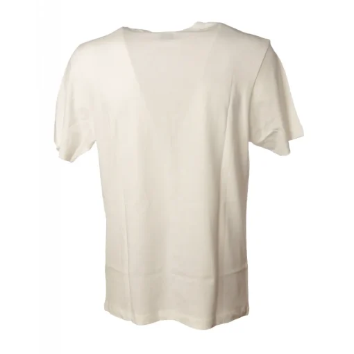 C.P. Company T-shirt-- T-Shirt with Front Print - Cream - Sweater - Luxury Exclusive Collection - Avvenice