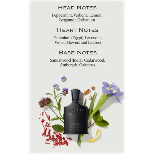 Creed 1760 Fragrances-- Green Irish Tweed - Fragrances Men - Exclusive Luxury Fragrances - 100 ml - Avvenice