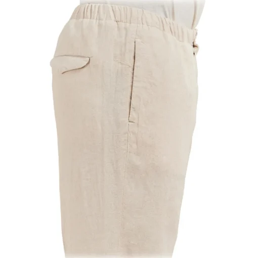 Cruna Trousers-- Burano Trousers - 1509 - Ecru - Handmade in Italy - Luxury High Quality Collection - Avvenice