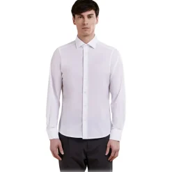 Cruna Shirts-- Manhattan Shirt - 1526 - White - Handmade in Italy - Luxury High Quality Collection - Avvenice