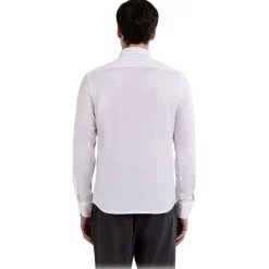 Cruna Shirts-- Manhattan Shirt - 1526 - White - Handmade in Italy - Luxury High Quality Collection - Avvenice