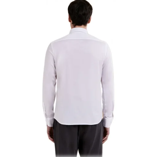 Cruna Shirts-- Manhattan Shirt - 1526 - White - Handmade in Italy - Luxury High Quality Collection - Avvenice