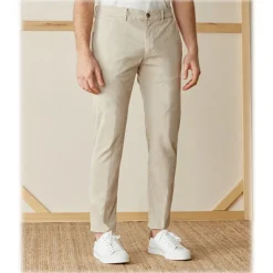 Cruna Trousers-- Marais Trousers in Cotton - 510 - ECRU - Handmade in Italy - Luxury High Quality Pants - Avvenice