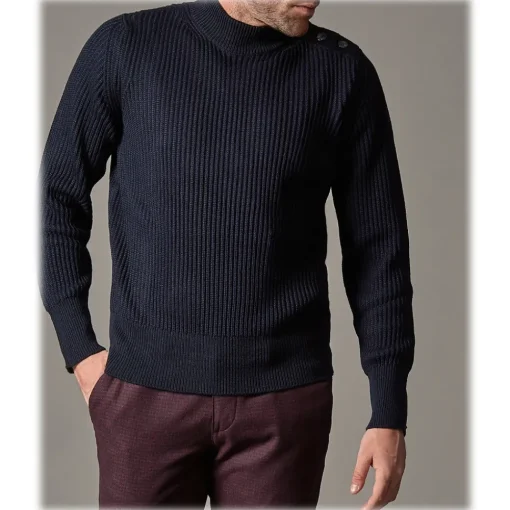 Cruna Trousers-- New Town Trousers in Pied-de-Poule Wool - 482 - Bordeaux - Handmade in Italy - Luxury High Quality Pants - Avvenice