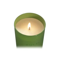 Culti Milano Environment-- Candle Color 250 gr - Gelsomino - Room Fragrances - Green - Fragrances - Luxury - Avvenice