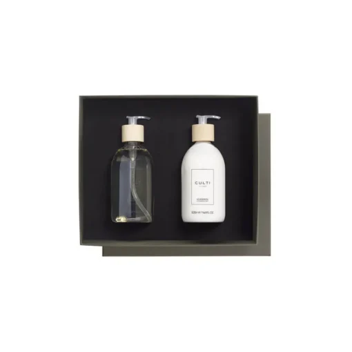Culti Milano Natural Cosmetics-- Giftbox Welcome Soap and Hand Cream Aramara - Gift Box - Fragrances - Luxury - Avvenice
