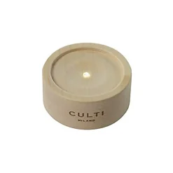 Culti Milano Environment-- Lighted Wooden Round Base Stile 250 ml - Room Fragrances - Fragrances - Luxury - Avvenice
