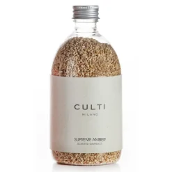 Culti Milano Environment-- Refill Scented Granules Sachet 240 gr - Supreme Amber - Home - Car - Room Fragrances - Fragrances - Luxury - Avvenice