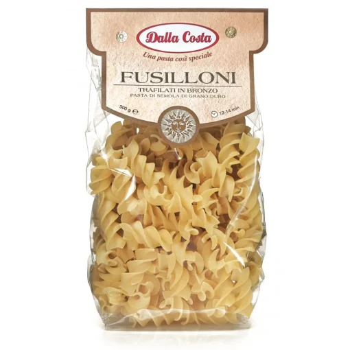 Dalla Costa Alimentare Pasta & Cereals-Dalla Costa - Fusilloni - Durum Wheat Semolina - Avvenice